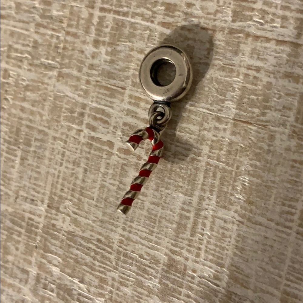 Pandora candy cane charm